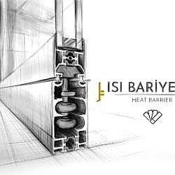Isı bariyerli ısıcamlı cam balkon sistemi